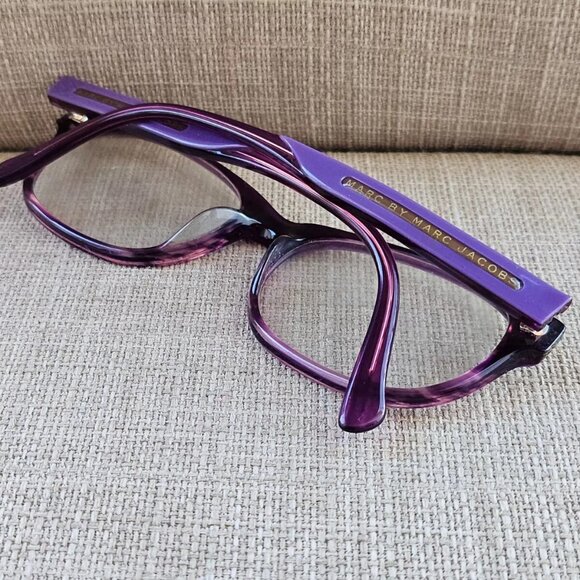 marc by Marc Jacobs Eyeglasses Frame Purple Tone MMJ482 52[]16 135 Glasses - Picture 5 of 12